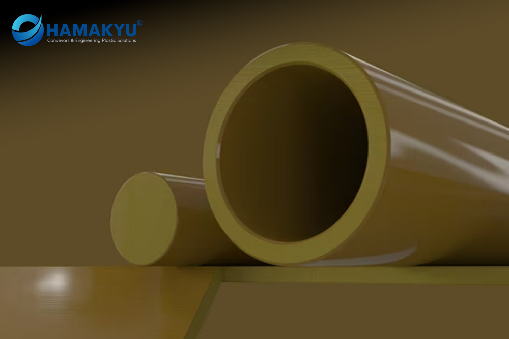 Duratron® T4203 PAI Ochre Sheet, Size: 4.75x305x1220mm, Origin: MCAM/USA